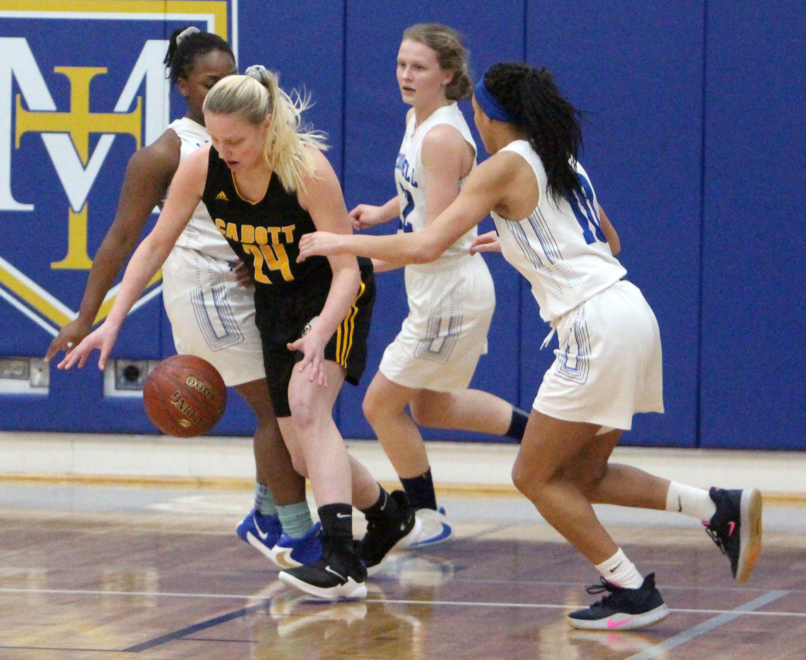 Cadott at McDonell girls basketball 2-14-20